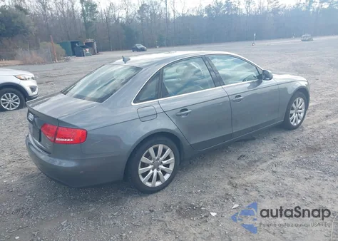 2012 Audi A4 Premium from USA, damaged, VIN WAUBFAFL0CN009042